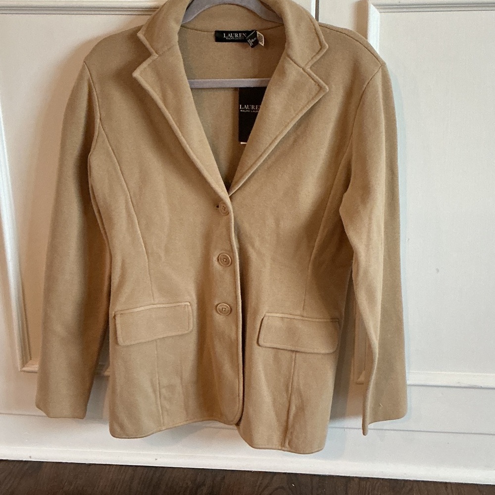 Lauren Ralph Lauren Camel Blazer